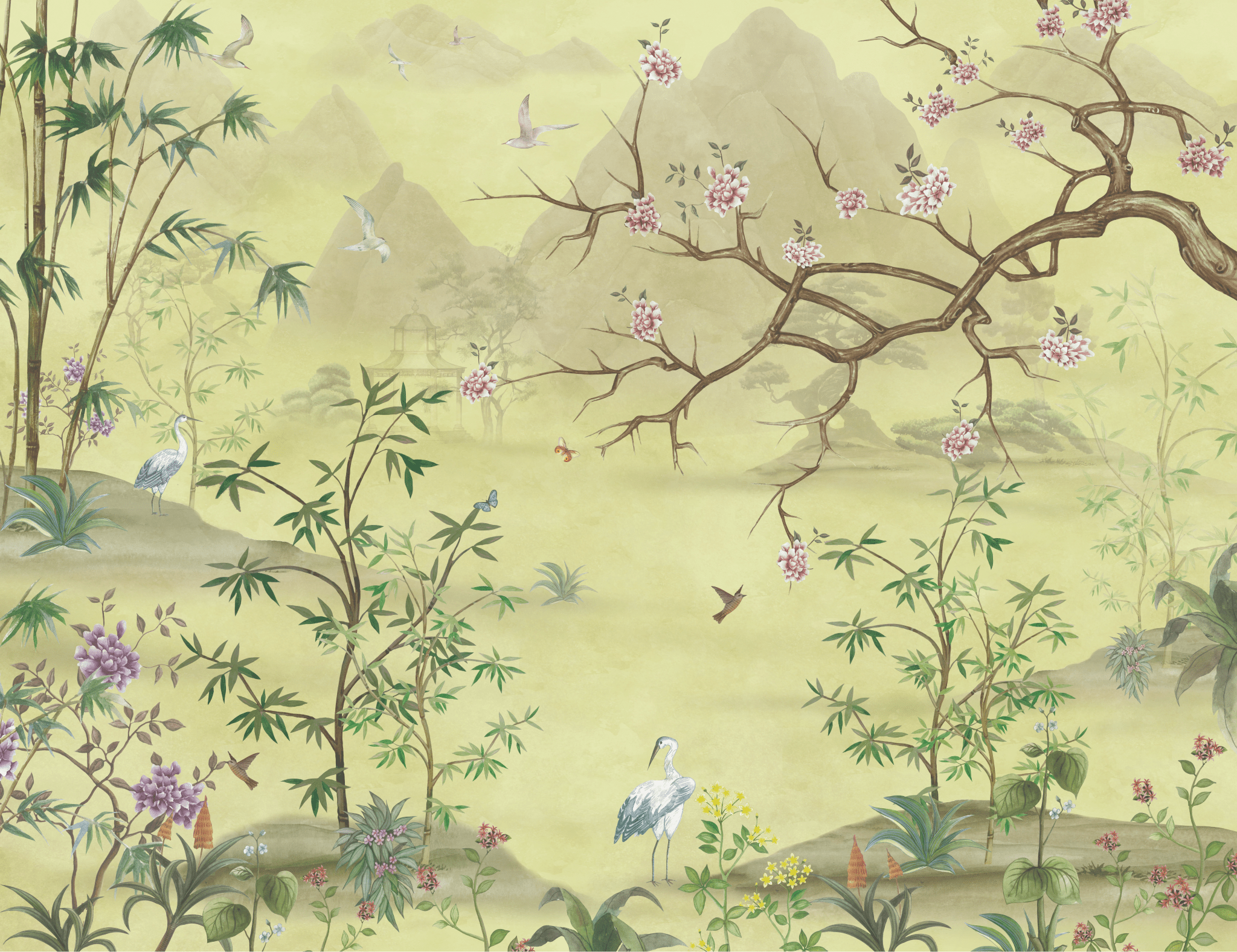Ethereal Meadow | Chinoiserie Collection | Ekki Bekki