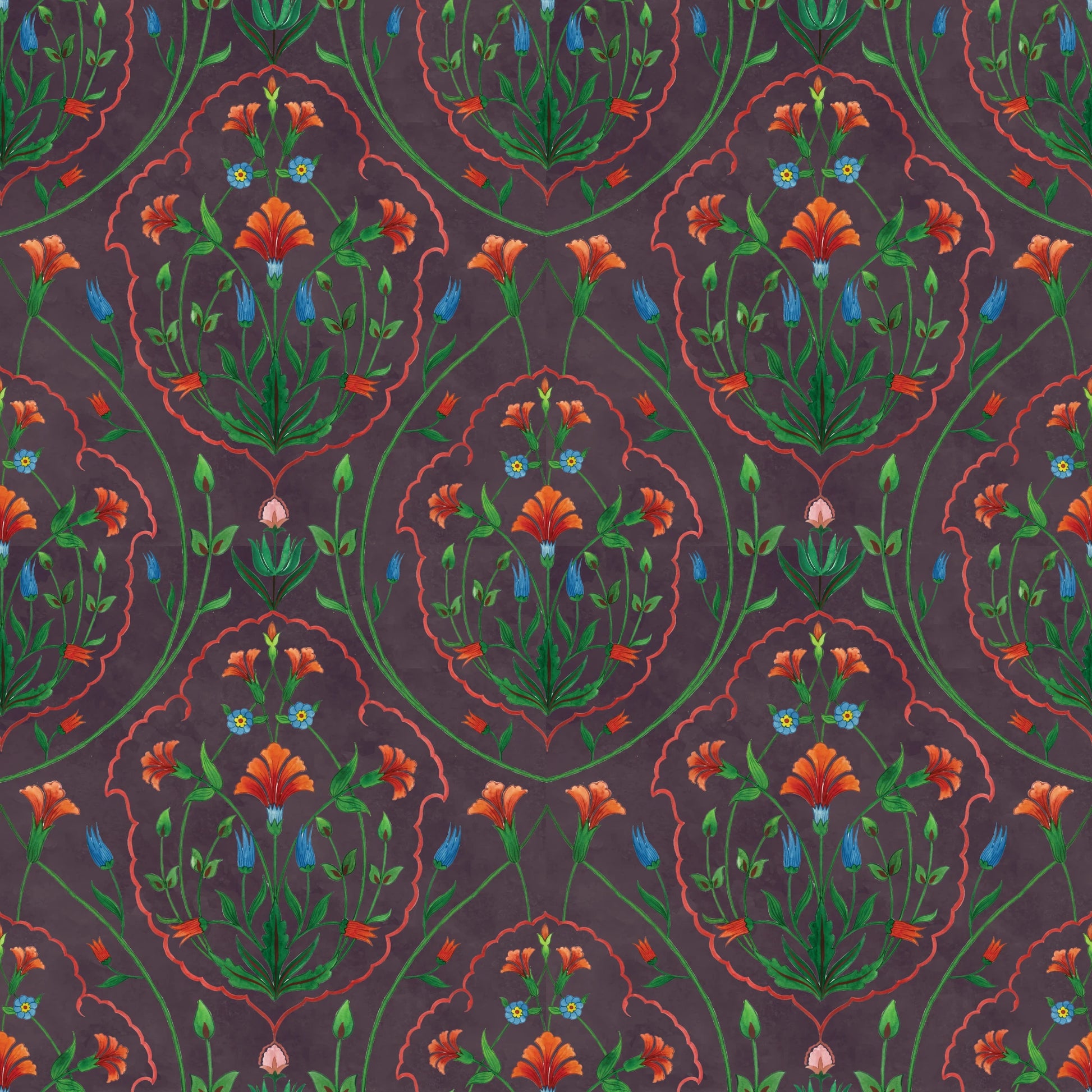 Botanical Arabesque | Enduring Patterns | Ekki Bekki